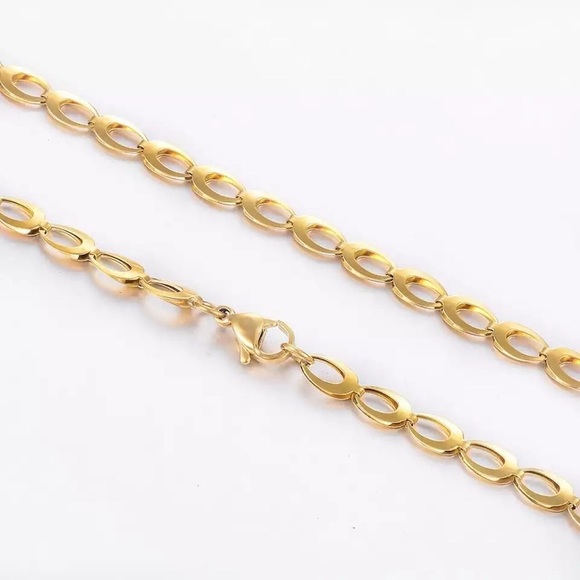 Stainless Steel Unisex Fashion Necklace - Picture 4 of 5